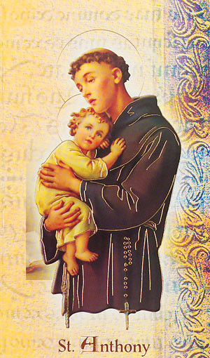 St. Anthony Biography Card
