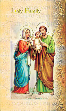 Holy Family Biography Card