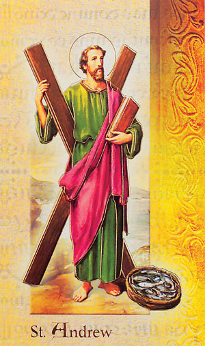 St. Andrew Biography Card