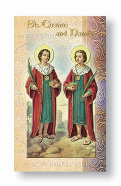 Sts. Cosmo and Damian Biography Card