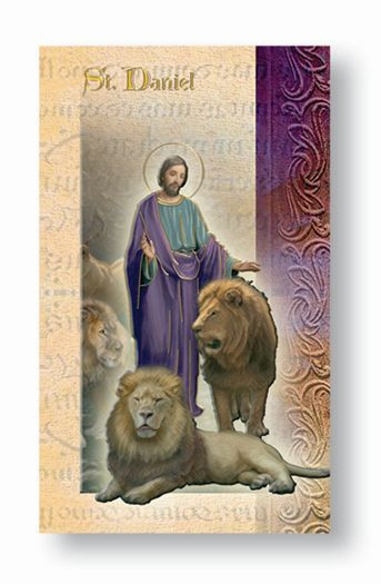 St. Daniel Biography Card