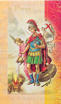 St. Florian Biography Card