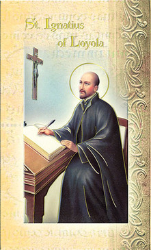 St. Ignatius Loyola Biography Card