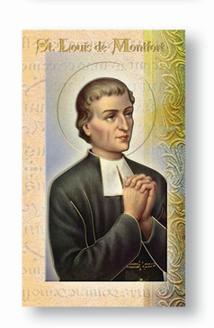 St. Louis de Montfort Biography Card