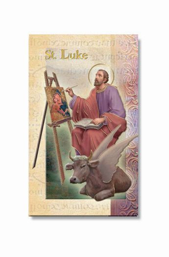 St. Luke Biography Card