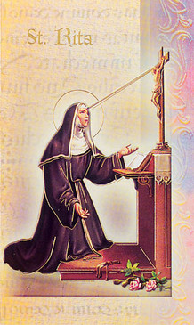 St. Rita Biography Card