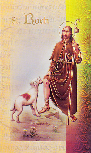 St. Roch Biography Card