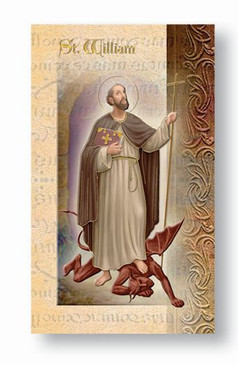 St. William Biography Card