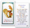 Communion Boy Popular Prayer Laminated Holy Card (E24-670)