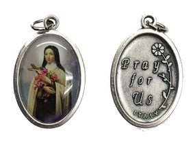 St. Therese Medal - color