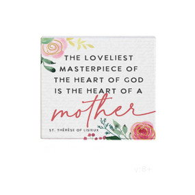 St. Therese Mother Quote "5.25 X 5.25"