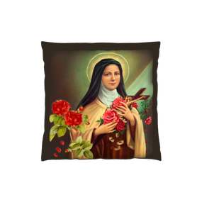 St. Therese Pillow "18 X "18