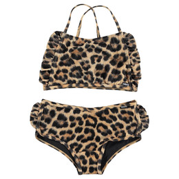 Molo      Nanda 2pc Bikini Swimsuit - Leopard - size 9/10
