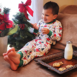 Evie's Closet  Nutcracker Boy's 2pc Pajama - size 12M