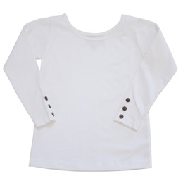 Be Girl Clothing               Wandering Fields French Vanilla Button Tab Top