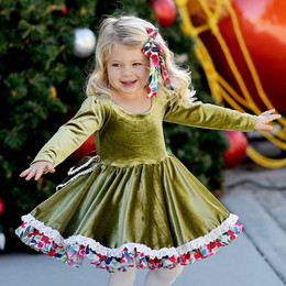 Be Girl Clothing                     Holiday Tabitha Dress - size 12M