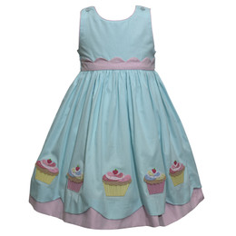 Cotton Kids   Cupcake Tea Party Dress **PRE-ORDER**