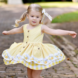Be Girl Clothing                      Buttercup Blessings Nelly Dress **PRE-ORDER**