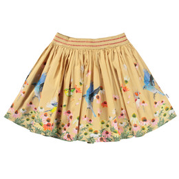 Molo                  Brenda Organic Woven Skirt - Flower Field
