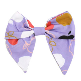 Be Girl Clothing                             Back To School Classic Bow - Apple Print - size One Size