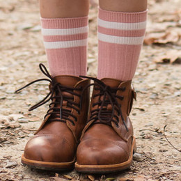 Be Girl Clothing                                Sporty Knee Socks - Strawberry Spice - size Medium (4-6Y)