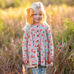 Be Girl Clothing                                  Playtime Favorites Seeds Of Hope Little Adventurer Tunic - Sunflowers