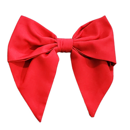Be Girl Clothing                                     Holiday Holly Jolly Classic Bow - Solid Red