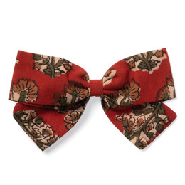 Lali Kids   Apricity Floral Print Big Bow - Red
