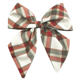 Be Girl Clothing                                           Holiday Rustic Tidings Classic Bow - Rustic Plaid