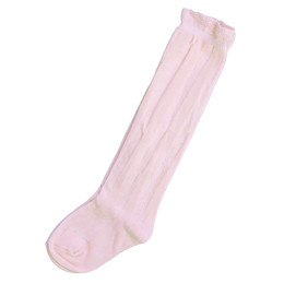 Be Girl Clothing                             Classic Socksy Knee Socks - Strawberry Cream
