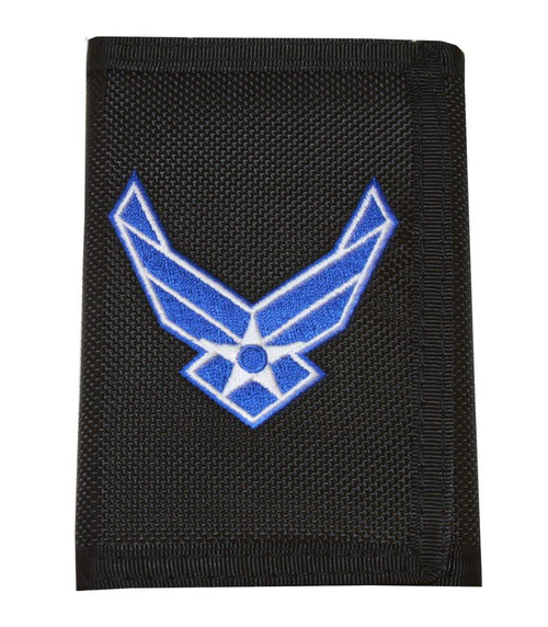 United States Air Force Wings Logo Nylon  Wallet