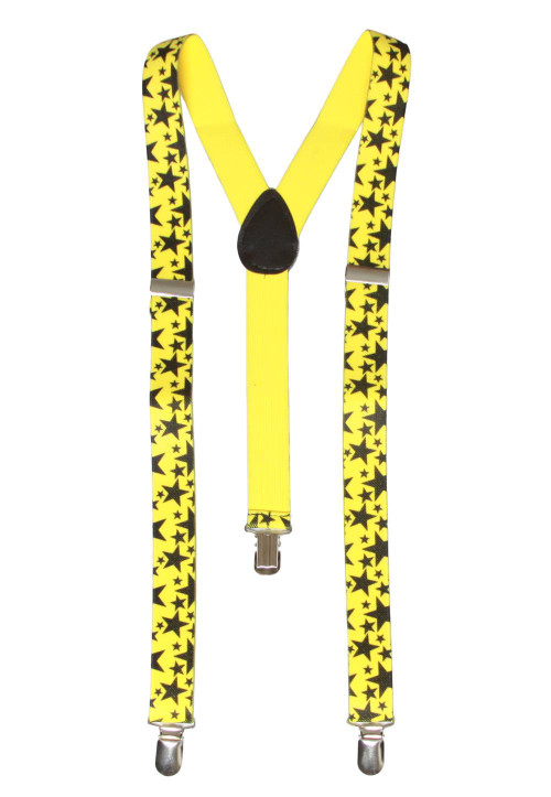Star 3 Clip Stretchable Suspenders