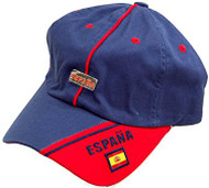 World Cup National Espana Spain Metal Logo Front Hat Cap