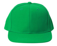 Plain Single Sports Visor Kelly Green