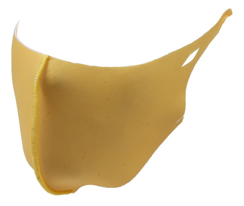 Top Headwear Reusable Fabric Fashion Face Dust Mask, Yellow