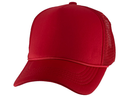 Top Headwear Blank Trucker Hat - Mens Trucker Hats Foam Mesh Snapback