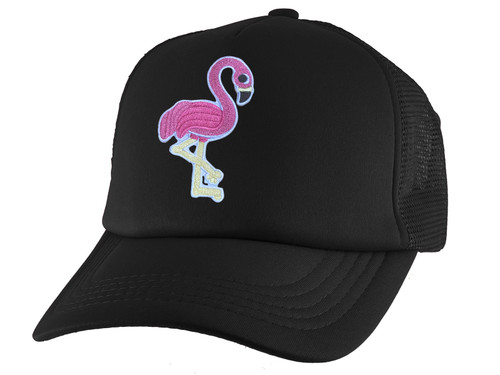 Gravity Threads Pink Flamingo Adjustable Trucker Hat