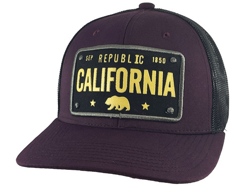 Top Headwear Republic California 1850 Adjustable Trucker Hat