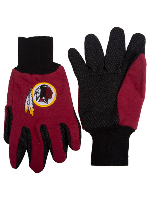 Embroidered Logo Sports Utility Gloves NFL, Washington Redskins