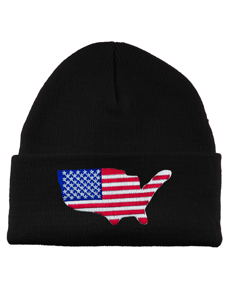 Gravity Threads USA Country Patch Cuffed Beanie - Gravity Trading