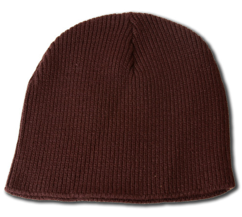 Blank Plain Brown Waffle GI Cap