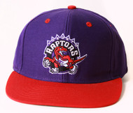 Hardwood Classics Toronto Raptors Original Style Snapback Hat - Purple Red