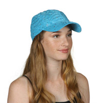 Glitter Caps - Turquoise