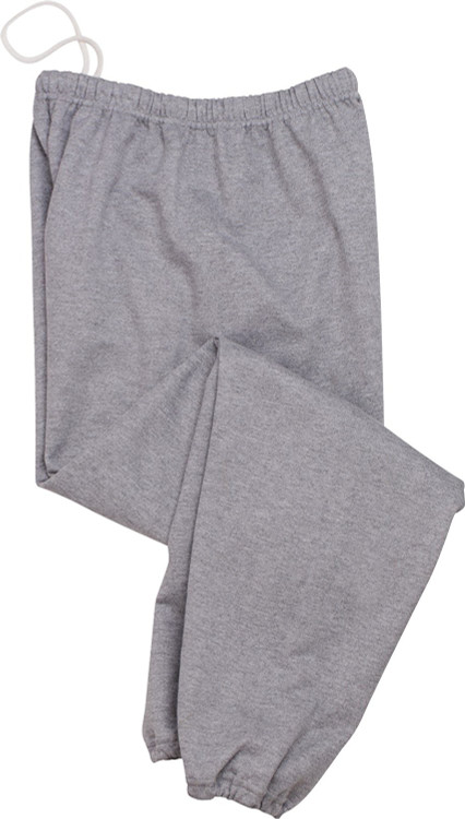 Jerzees 50/50 Sweatpants - Oxford Shirt - Large