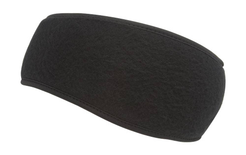 Cozy Fleece Headband Warmer, Black