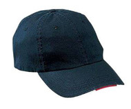 Sandwich Bill Cap with Striped Closure, Color: Clsc Ny/Red/Wh, Size: One Size