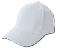 Fit All Flex Fitted Hat - White