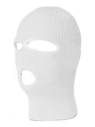 TopHeadwear's 3 Hole Face Ski Mask, White