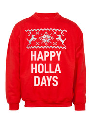 Happy Holla Days Christmas Ugly Sweater