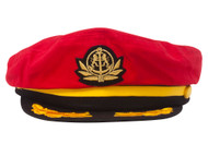 Broner Adjustable Captain Hat-Red Flagship